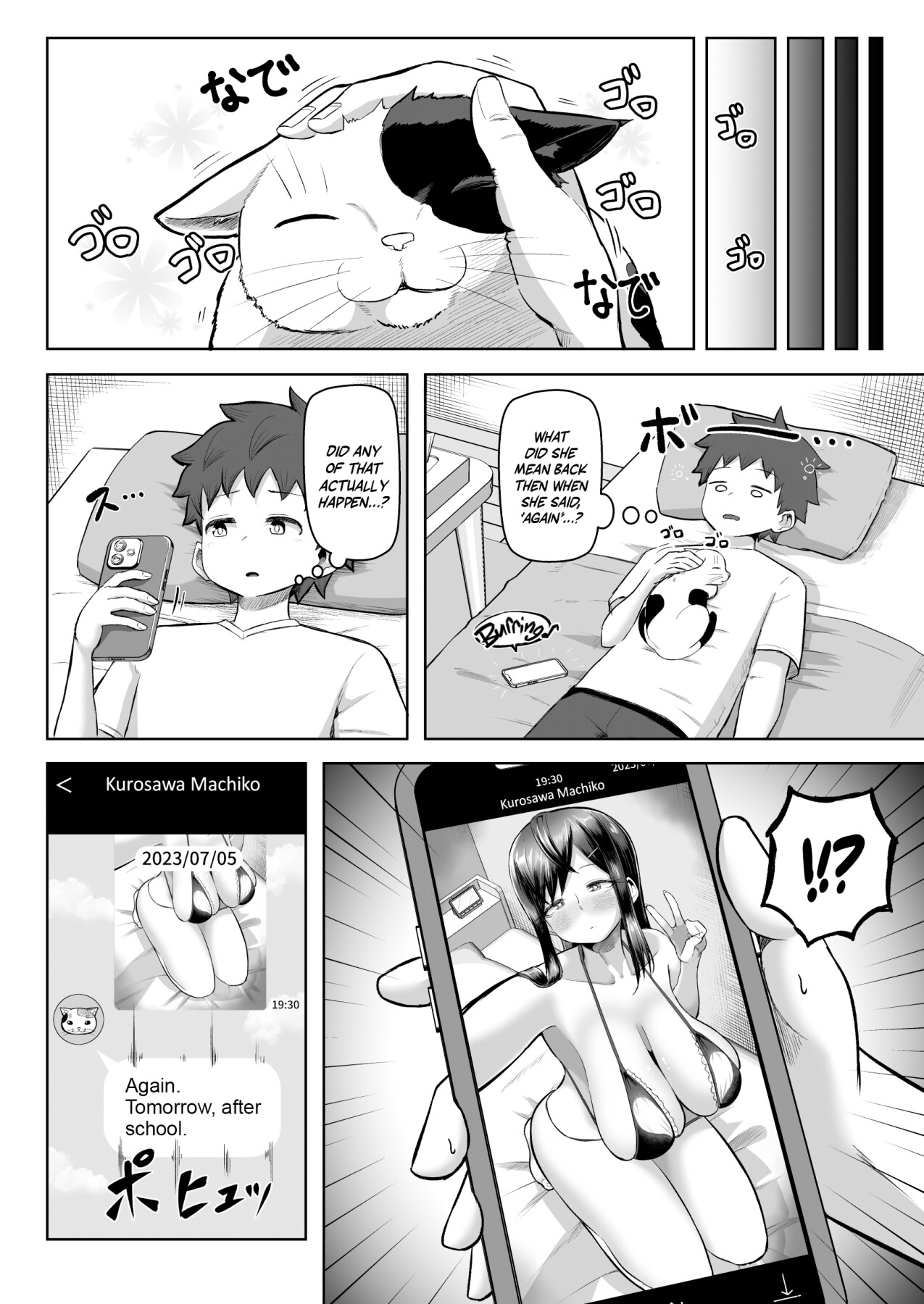 Hentai Manga Comic-My Classmate Who Gives Me Titjobs For Some Reason-Read-15